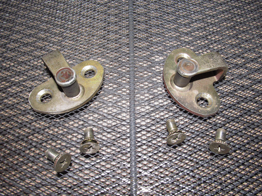79 80 Datsun 280zx OEM Door Latch Striker - Set