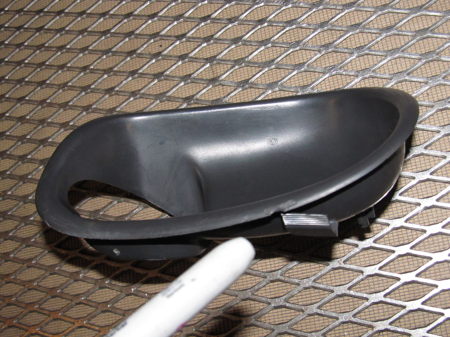 99-04 Ford Mustang OEM Interior Door Handle Bezel Cover Trim - Left