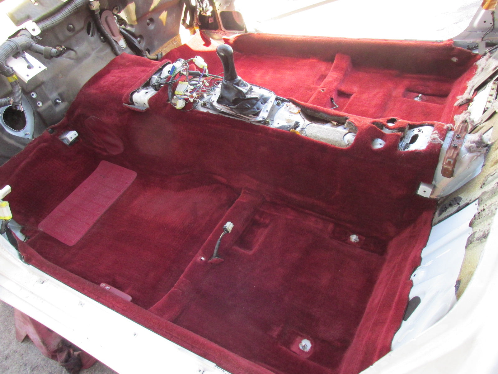 90-96 Nissan 300zx OEM Chassis Carpet - 2+0