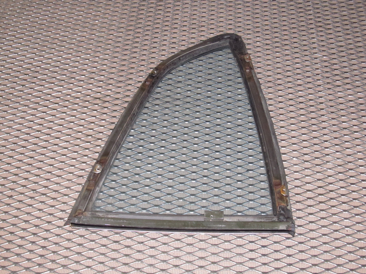 72 73 Datsun 240z OEM Rear Quarter Window Glass - Left