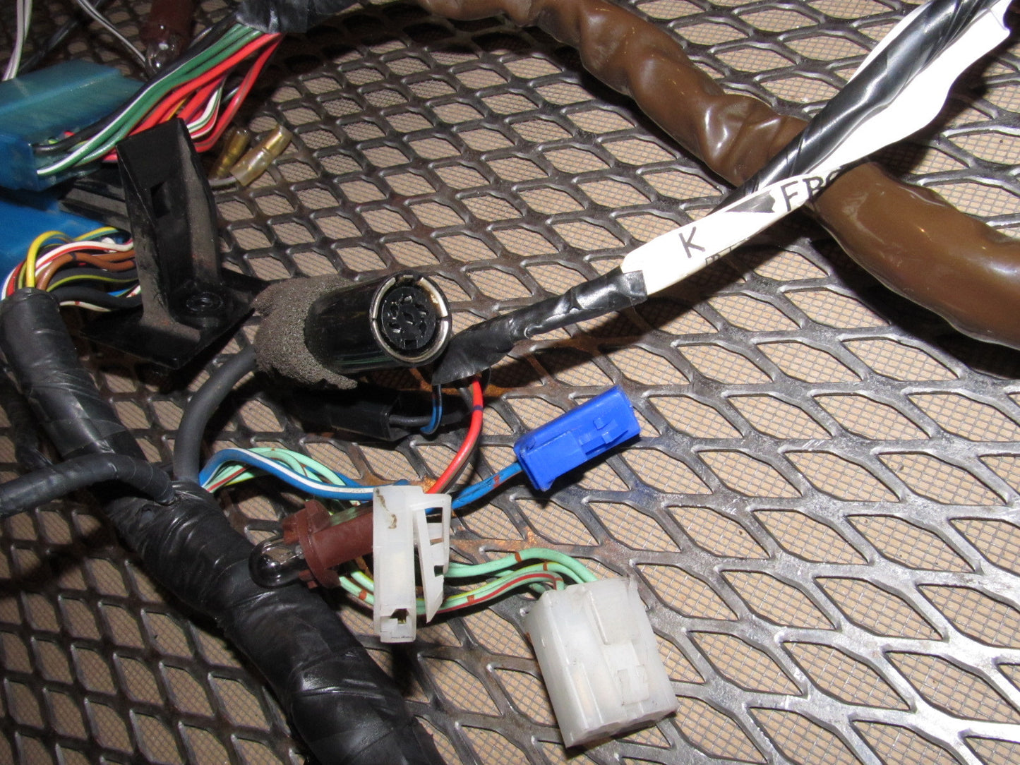 86 87 88 Mazda RX7 OEM Dash Speedometer Wiring Harness
