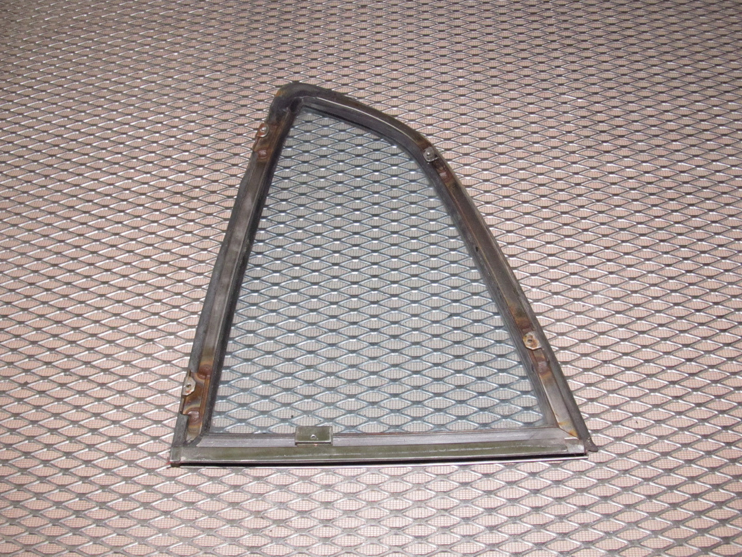 72 73 Datsun 240z OEM Rear Quarter Window Glass - Right