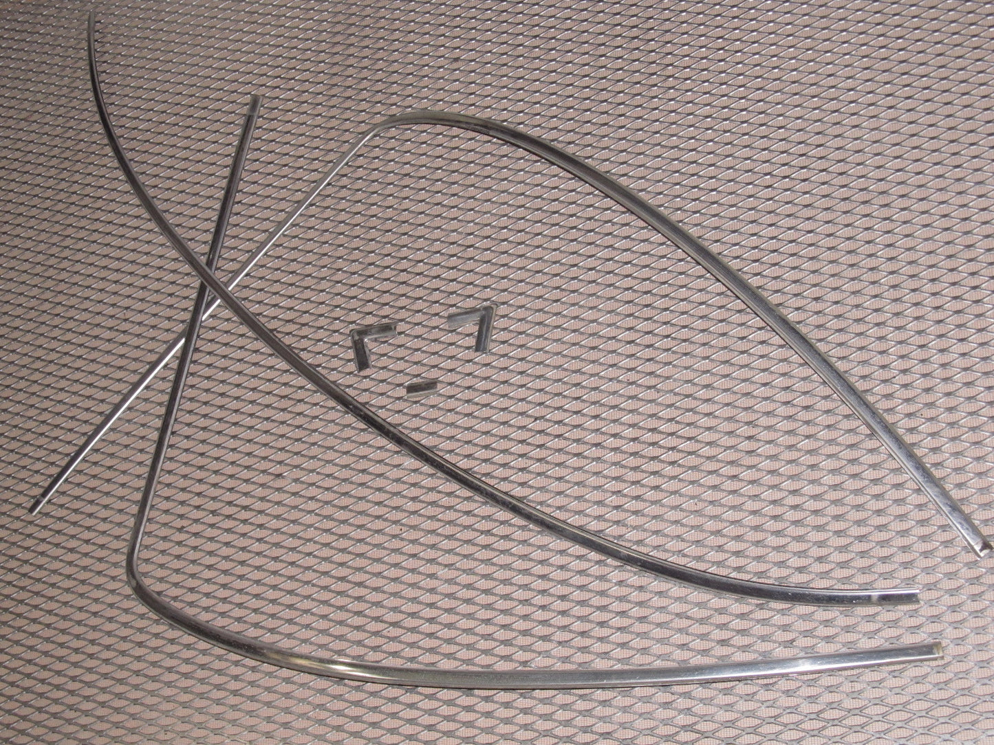 72 73 Datsun 240z OEM Front Windshield Moulding - Set