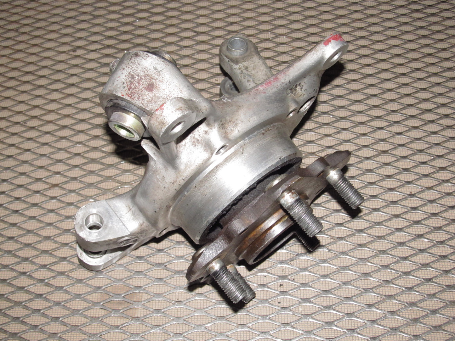 89 90 91 Mazda RX7 OEM Rear Wheel Spindle Knuckle & Hub - Left