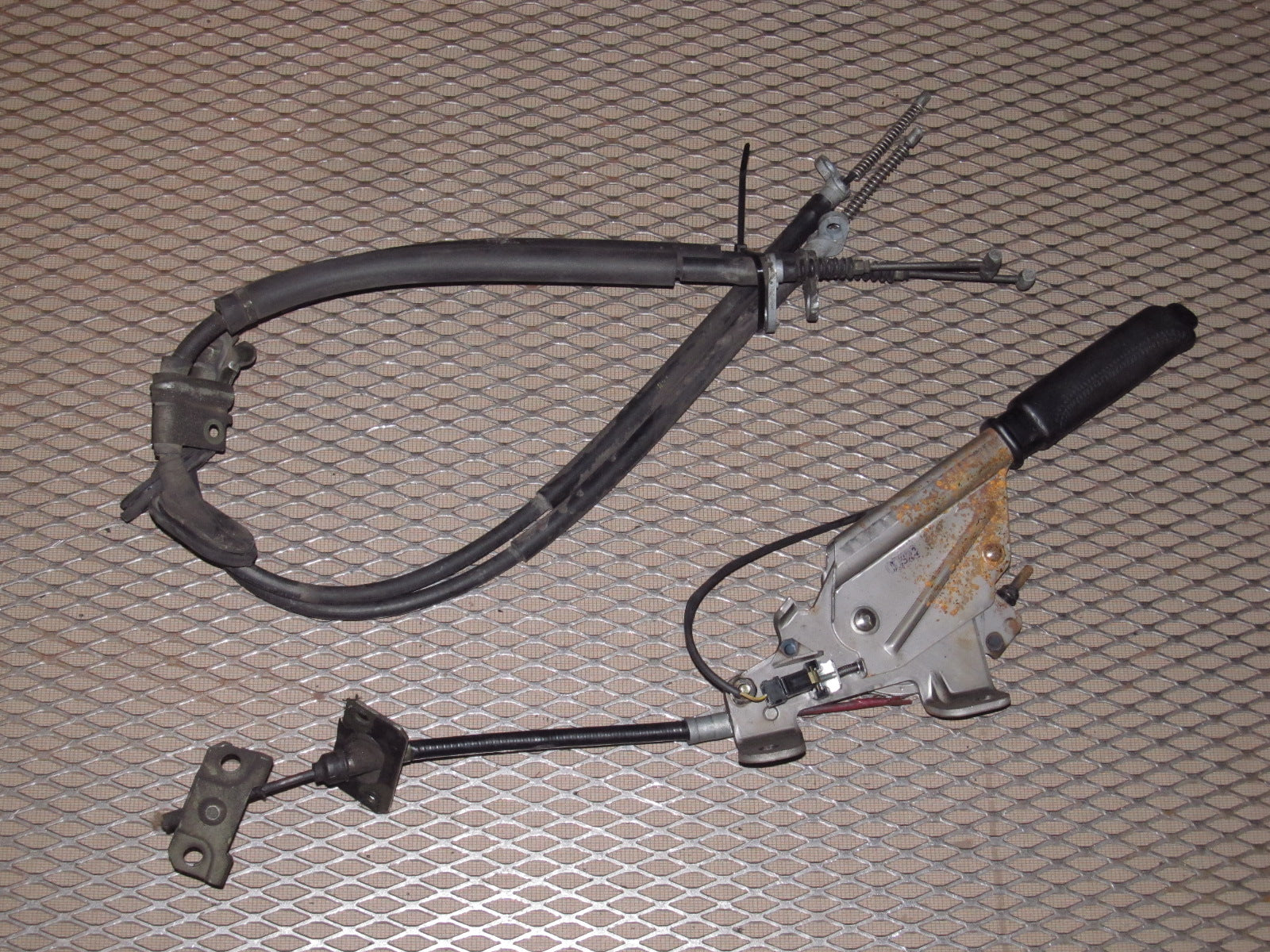 90-96 Nissan 300zx OEM Parking Handle & Parking Brake Cable