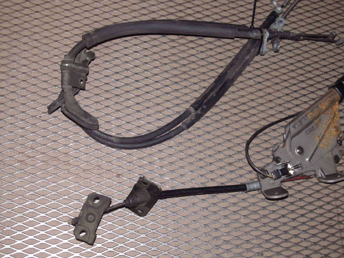 90-96 Nissan 300zx OEM Parking Handle & Parking Brake Cable