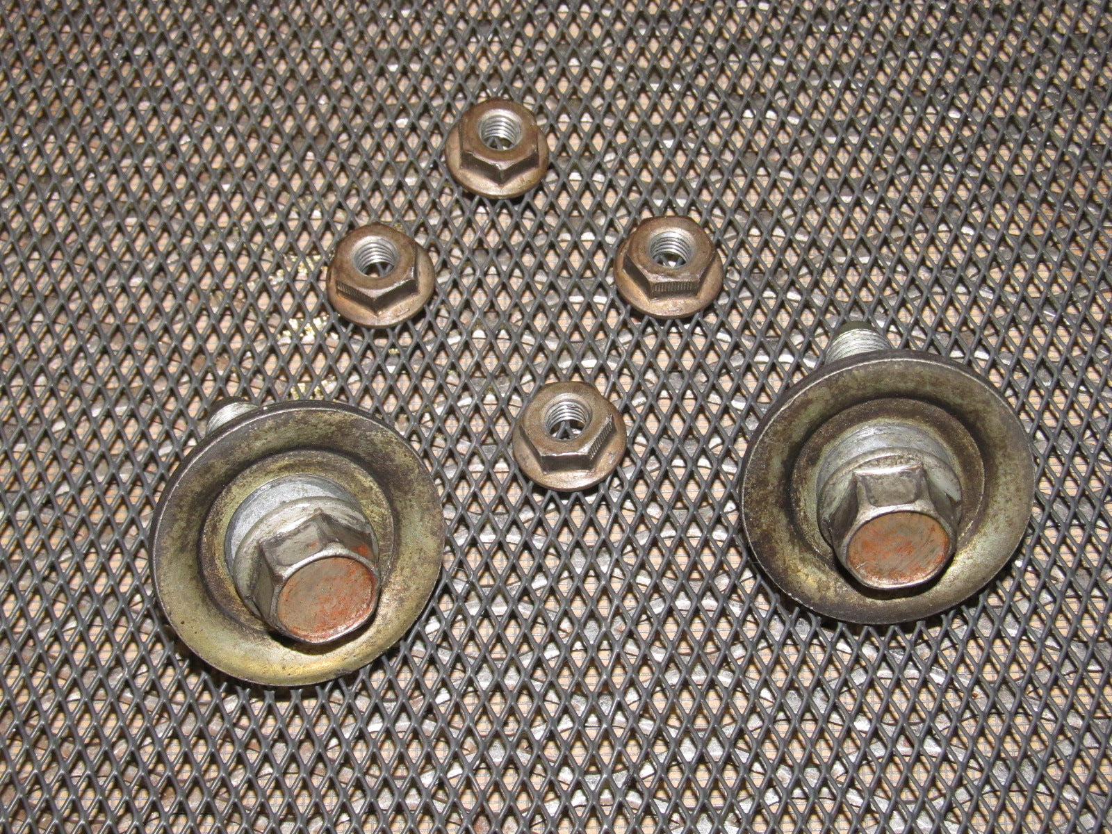 89 90 91 Mazda RX7 OEM Rear Shock Mounting Bolt & Nut