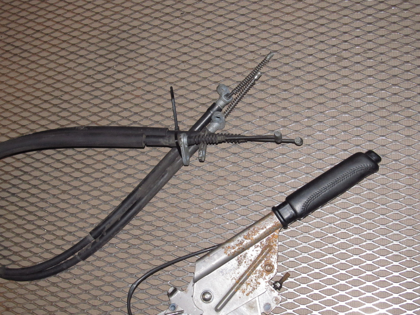 90-96 Nissan 300zx OEM Parking Handle & Parking Brake Cable
