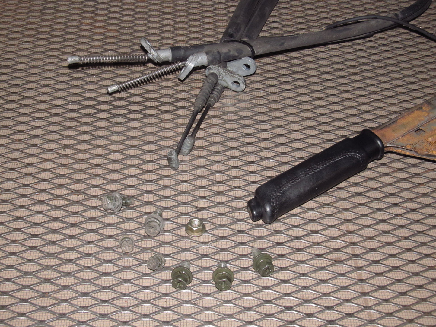 90-96 Nissan 300zx OEM Parking Handle & Parking Brake Cable