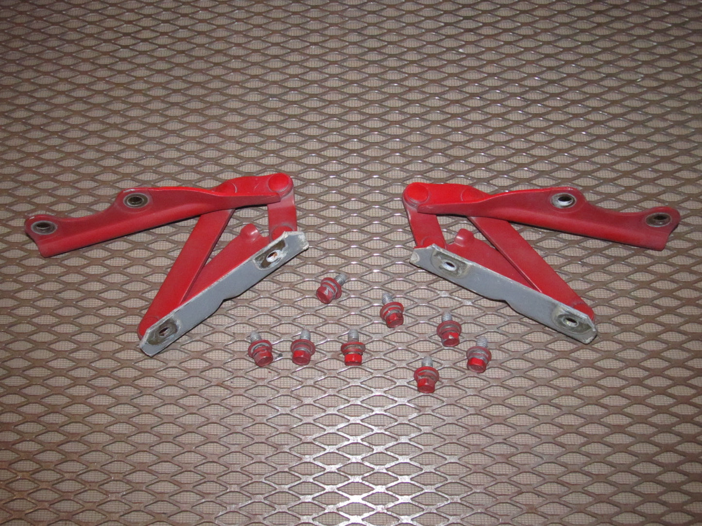 94 95 96 97 Mitsubishi 3000GT OEM Hood Hinges Set