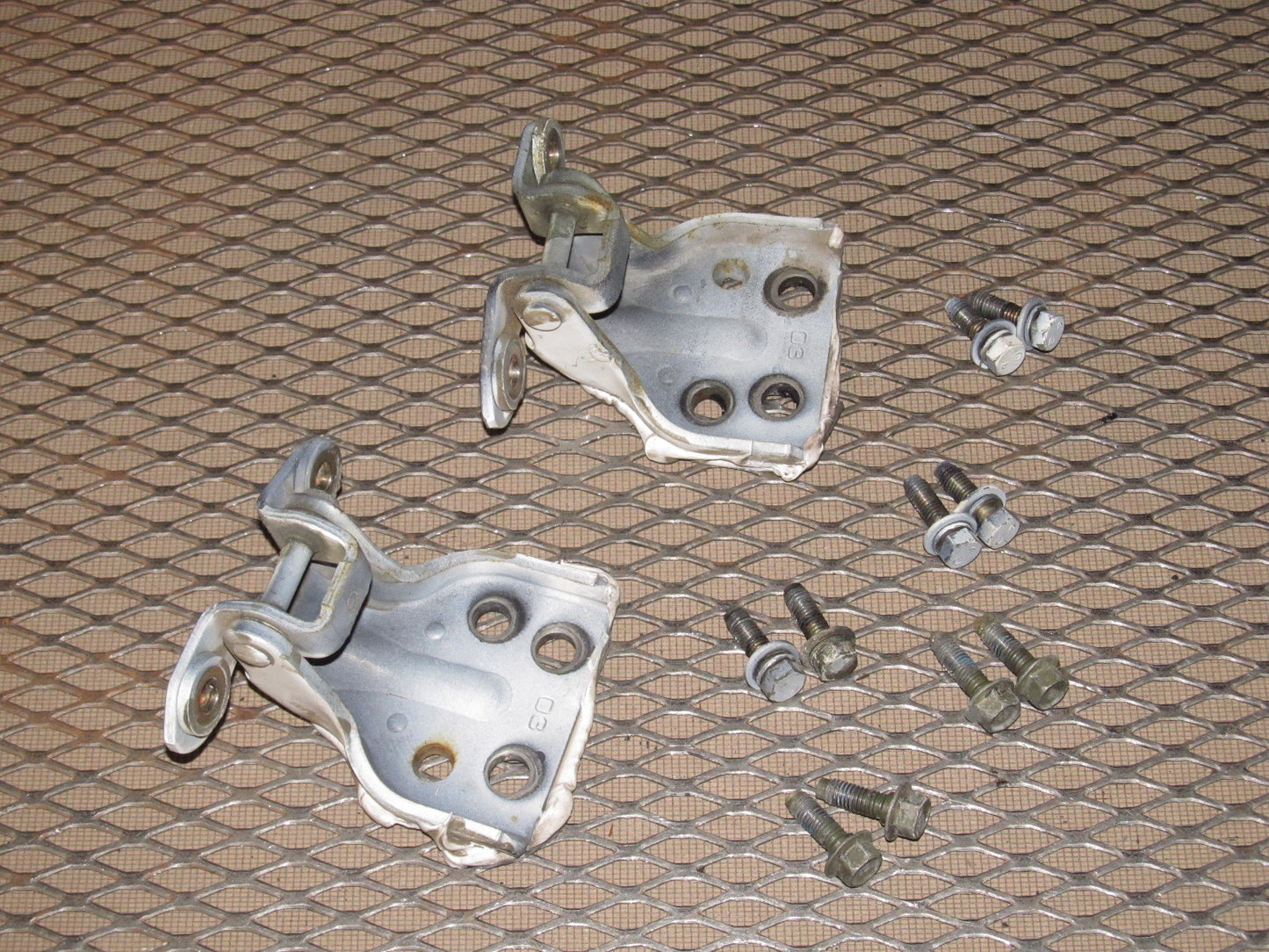 90-96 Nissan 300zx OEM Door Hinges - Left Set
