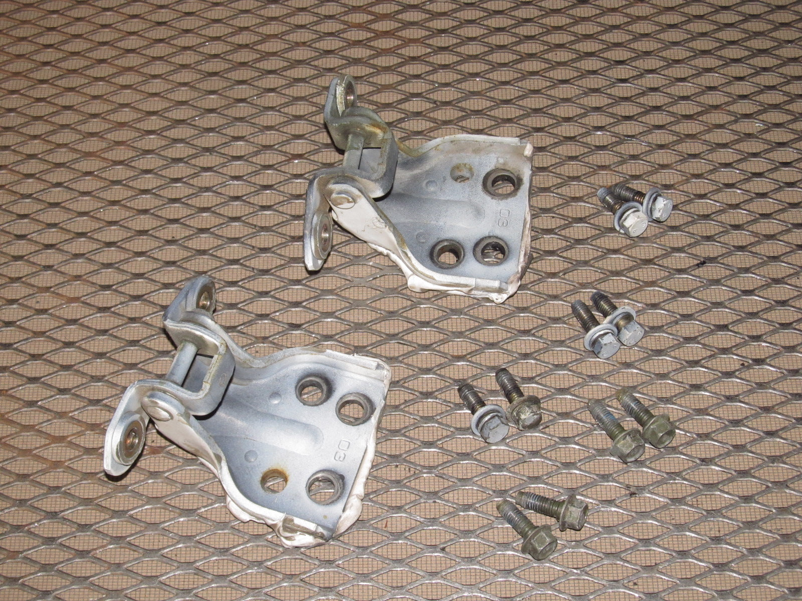 90-96 Nissan 300zx OEM Door Hinges - Left Set