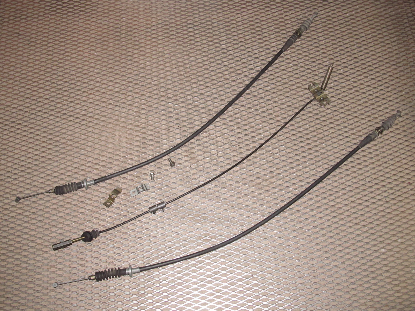 89 90 91 Mazda RX7 OEM Parking Brake Cable - Set