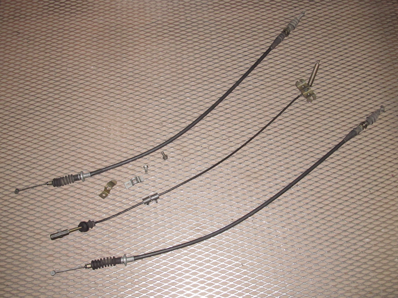 89 90 91 Mazda RX7 OEM Parking Brake Cable - Set