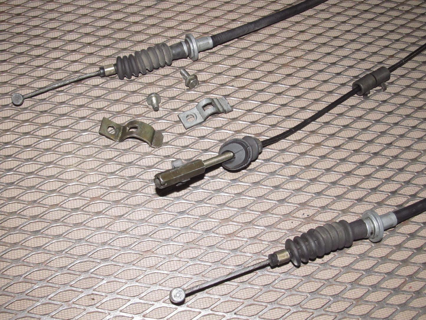 89 90 91 Mazda RX7 OEM Parking Brake Cable - Set