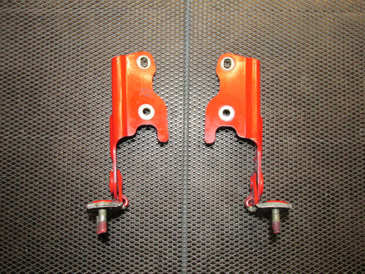 85 86 87 88 89 Toyota MR2 OEM Engine Bay Cover Hinges - Set