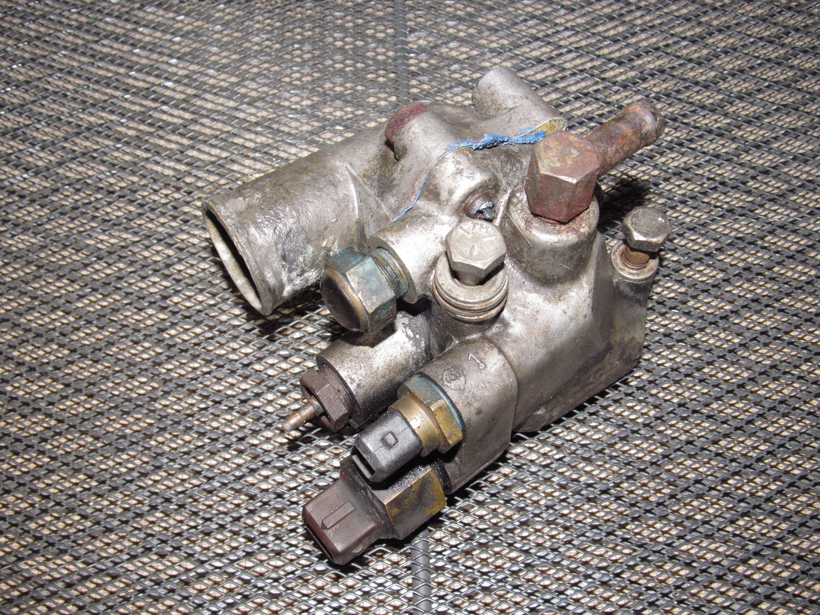 79 80 Datsun 280zx OEM Radiator Thermostats Housing & Water Neck