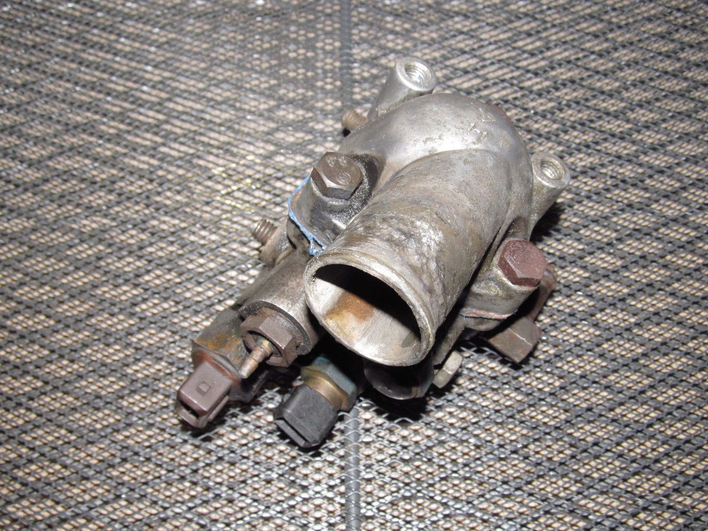 79 80 Datsun 280zx OEM Radiator Thermostats Housing & Water Neck