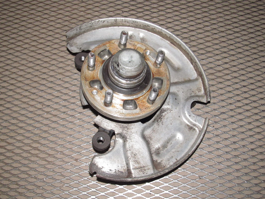 89 90 91 Mazda RX7 OEM Front Wheel Spindle Knuckle & Hub - Right