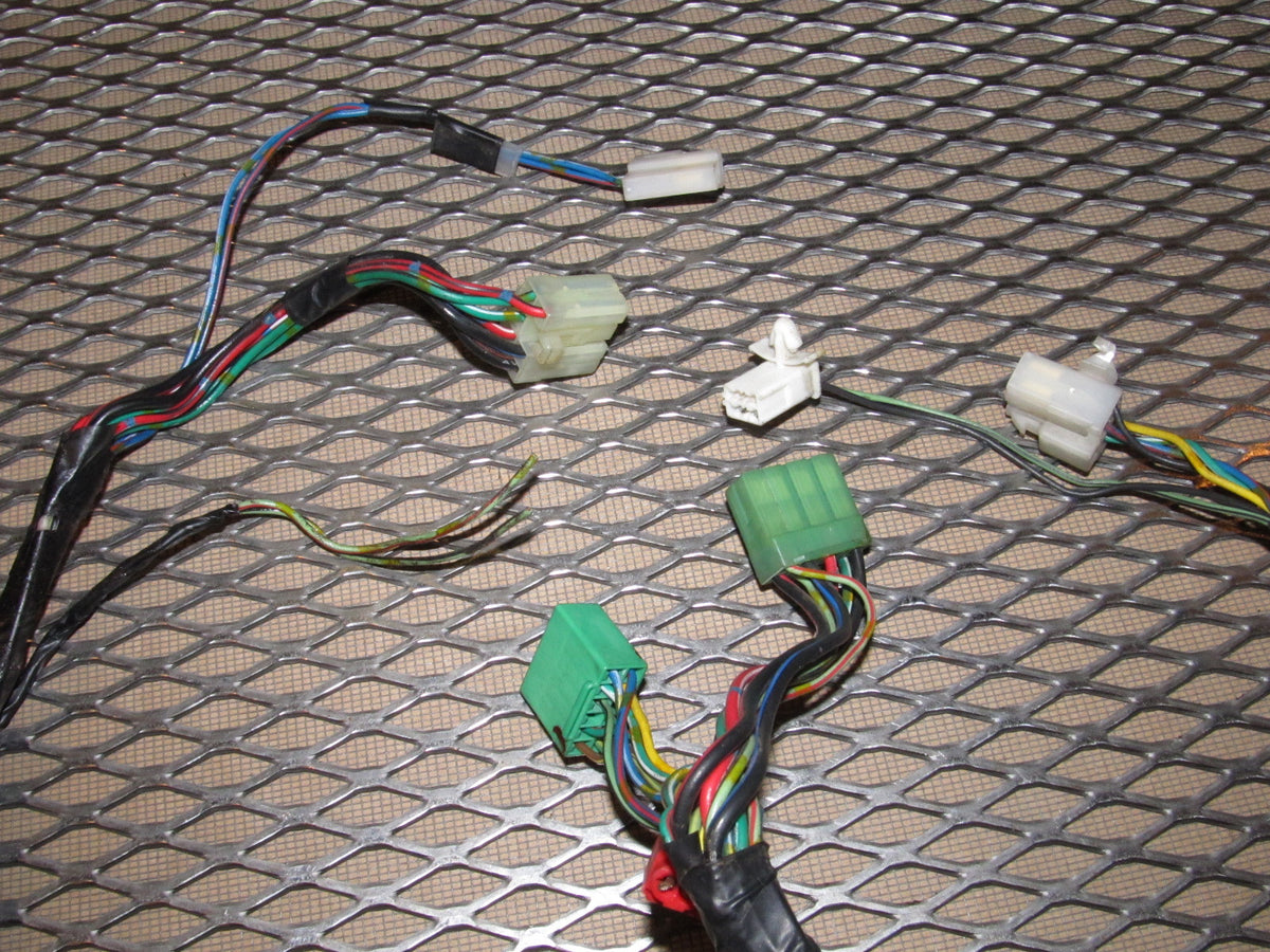 88 Mazda RX7 OEM Convertible Door Wiring Harness - Left