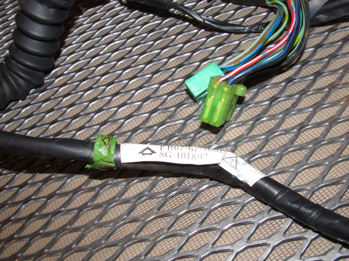 88 Mazda RX7 OEM Convertible Door Wiring Harness - Right