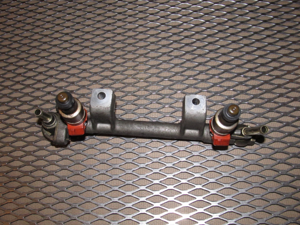 86 87 88 Mazda RX7 OEM Secondary Fuel Injector & Rail