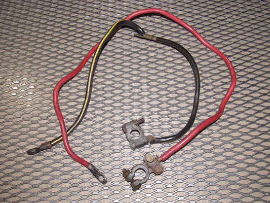 79 80 Datsun 280zx OEM Battery Cable - Set