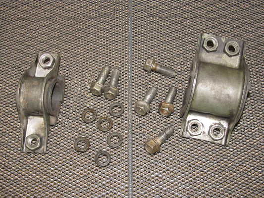 89 90 91 Mazda RX7 OEM Steering Rack Mounting Bracket - Set