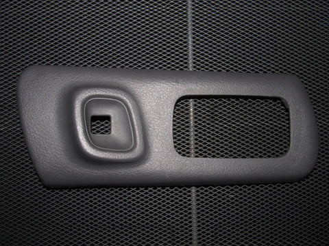 95-99 Subaru Outback Impreza OEM Gray Interior Door Bezel - Rear Passenger's side. - Rear Right