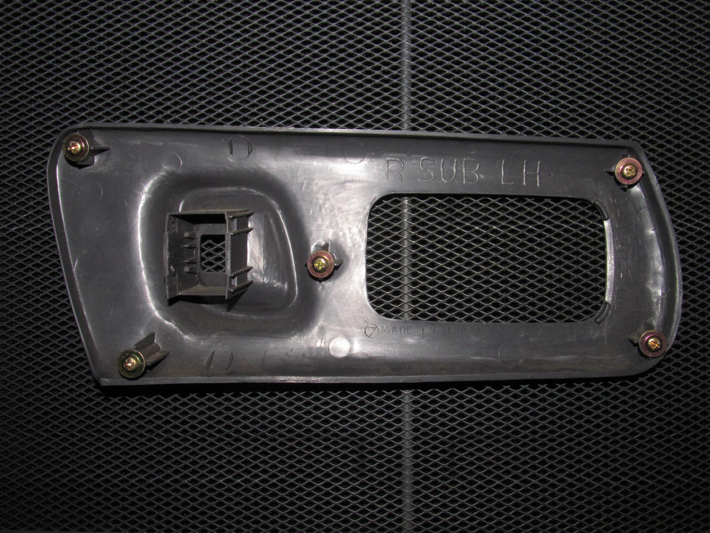 95-99 Subaru Outback Impreza OEM Gray Interior Door Bezel - Rear Driver's side. - Rear Left