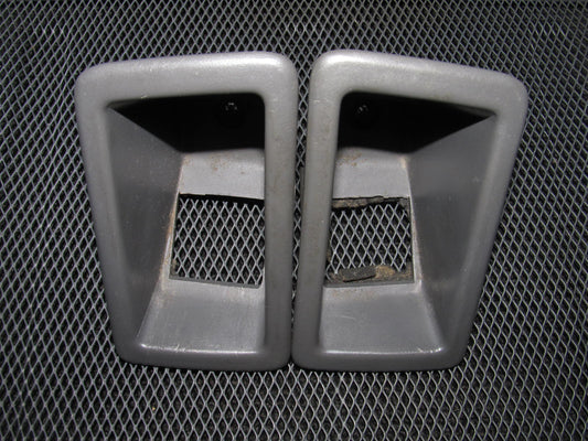 86.5-88 Toyota Supra OEM Gray Door Handle Bezel - Left & Right