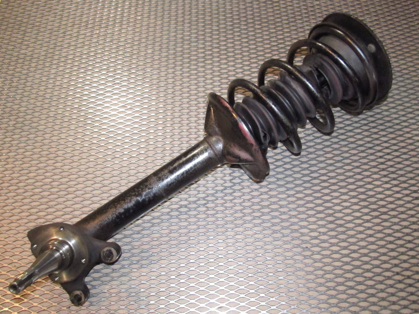 79 80 Datsun 280zx OEM Front Shock Strut Spring & Spindle Assembly - Left