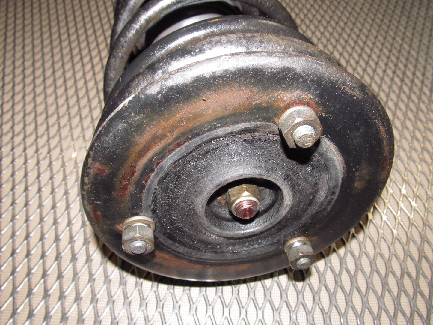 79 80 Datsun 280zx OEM Front Shock Strut Spring & Spindle Assembly - Left