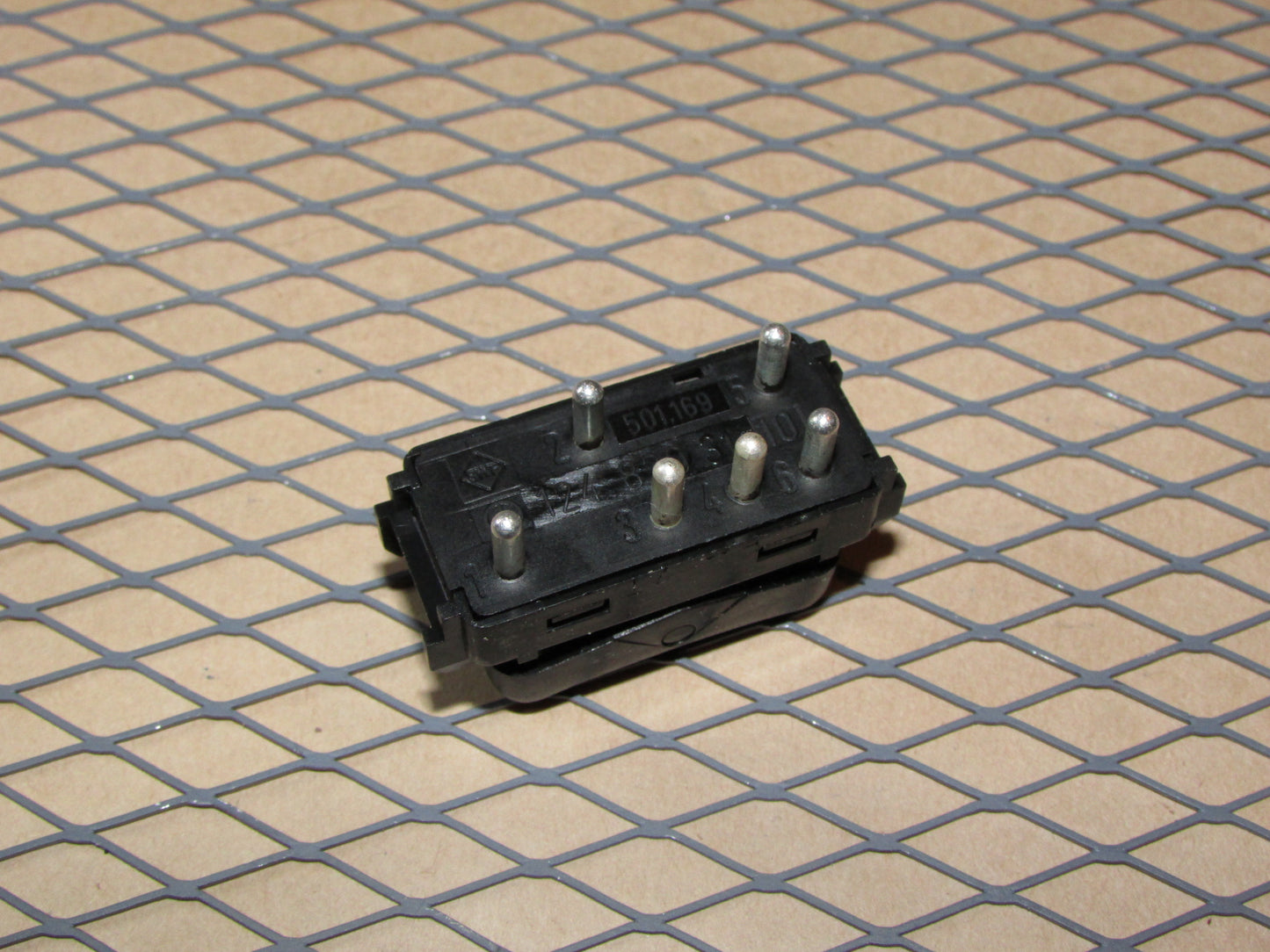 86-93 Mercedes Benz 300E OEM Temperature Climate Control Air Recirculation Switch