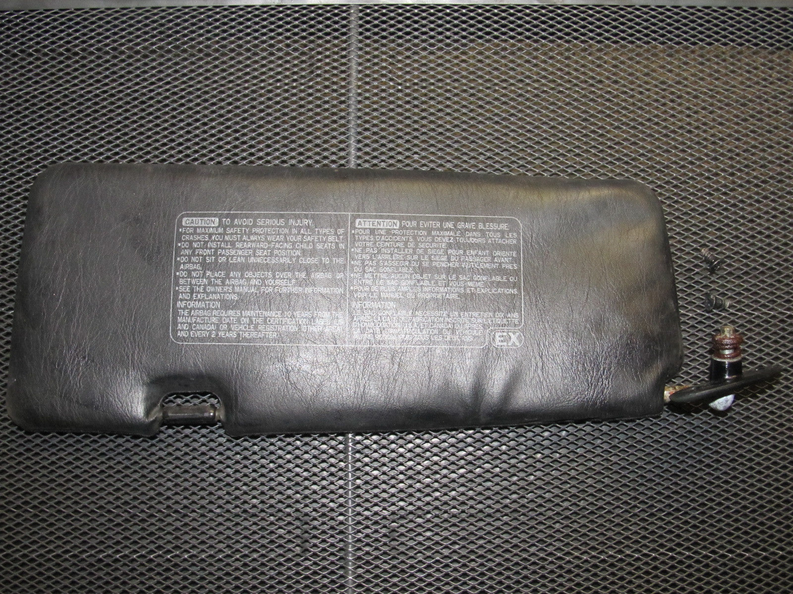 94 95 96 97 98 99 Toyota Celica OEM Convertible Sun Visor - Right