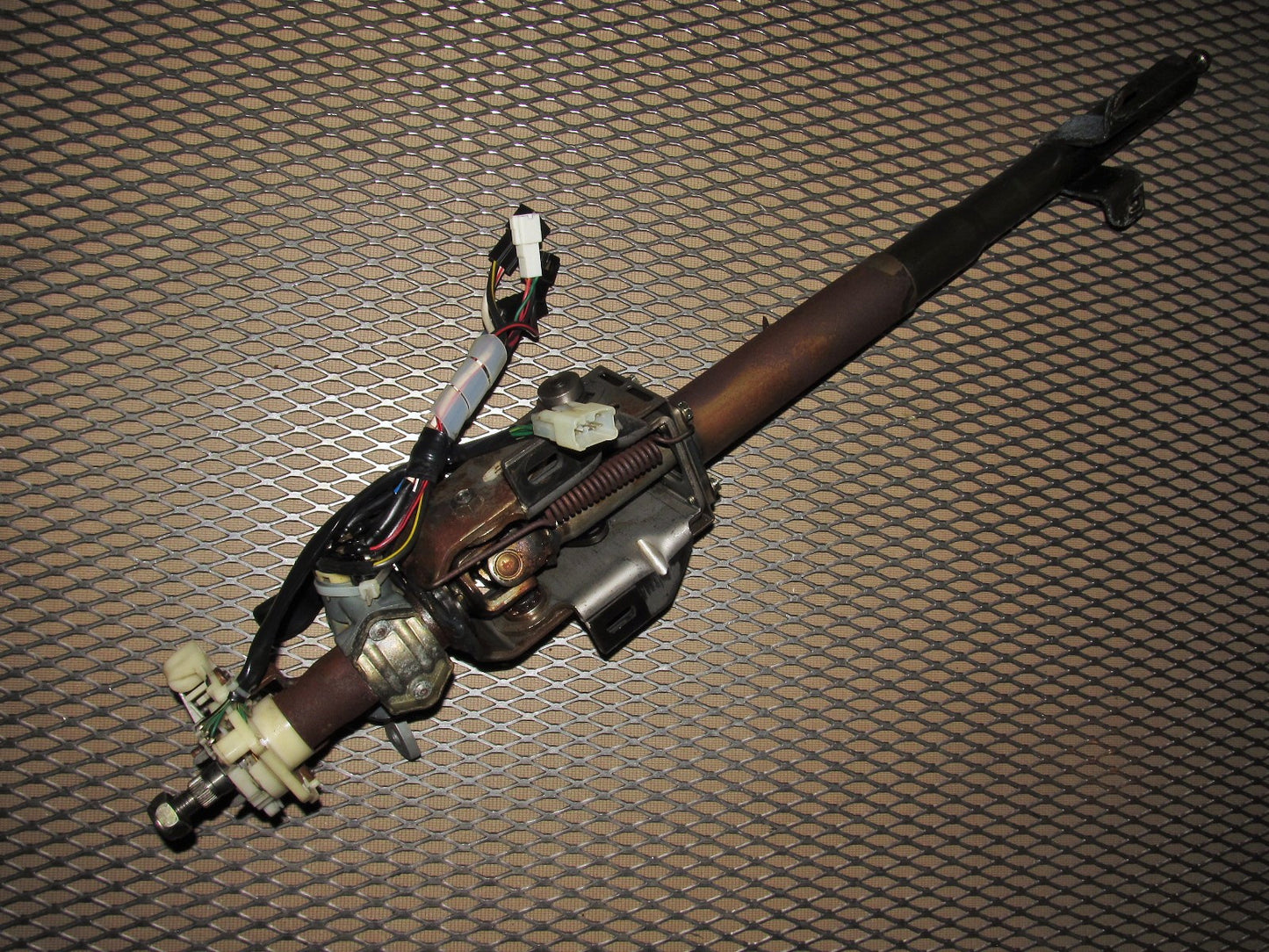 88 Mazda RX7 OEM Convertible Steering Column & Key