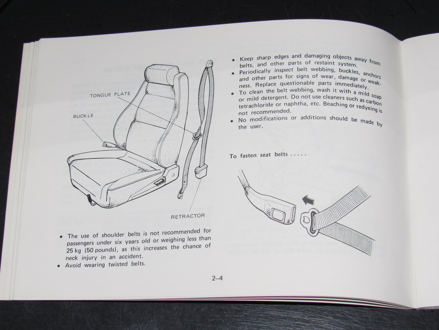 Mazda RX7 (1981) Owners Manual