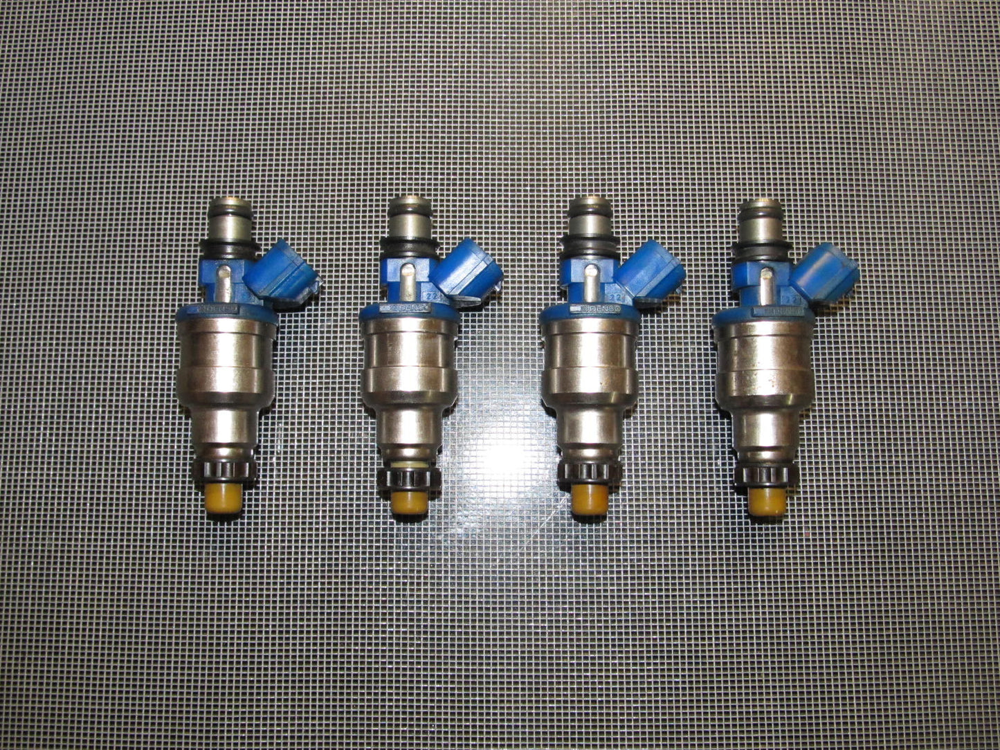 90-93 Mazda Miata OEM 1.6L Blue Fuel Injector - 4 pieces set