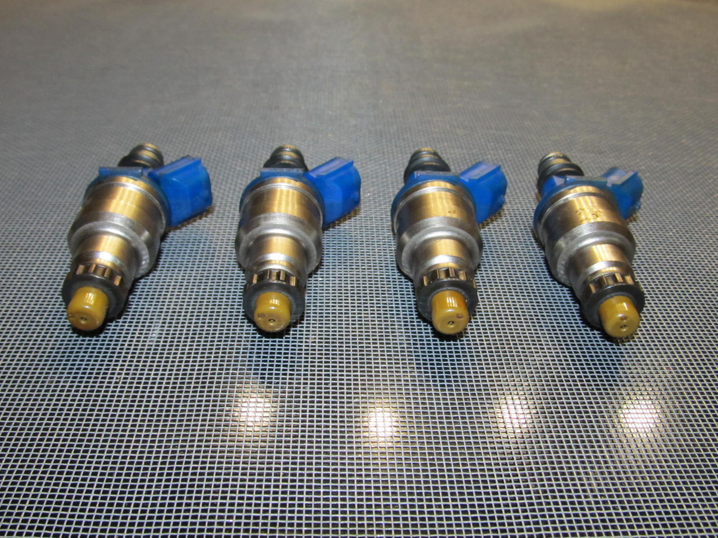 90-93 Mazda Miata OEM 1.6L Blue Fuel Injector - 4 pieces set