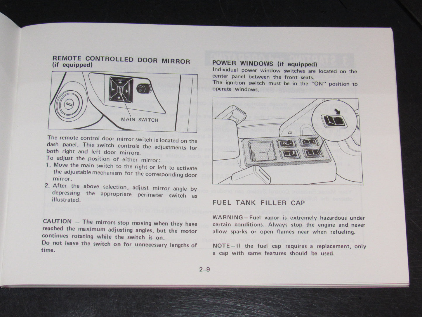 Mazda RX7 (1981) Owners Manual