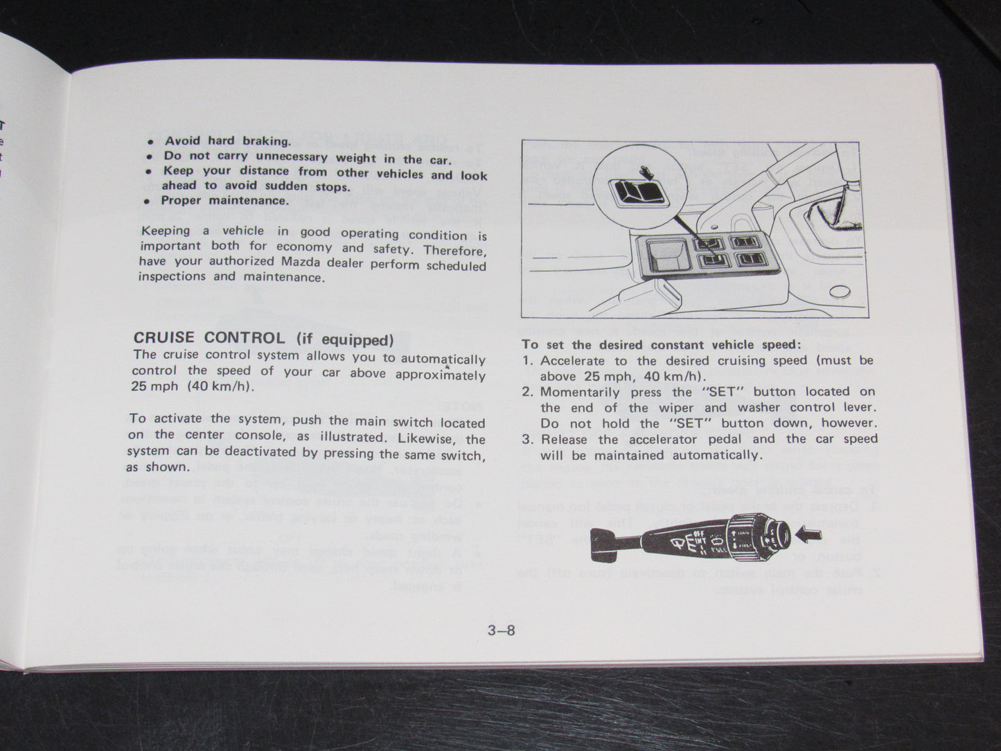 Mazda RX7 (1981) Owners Manual