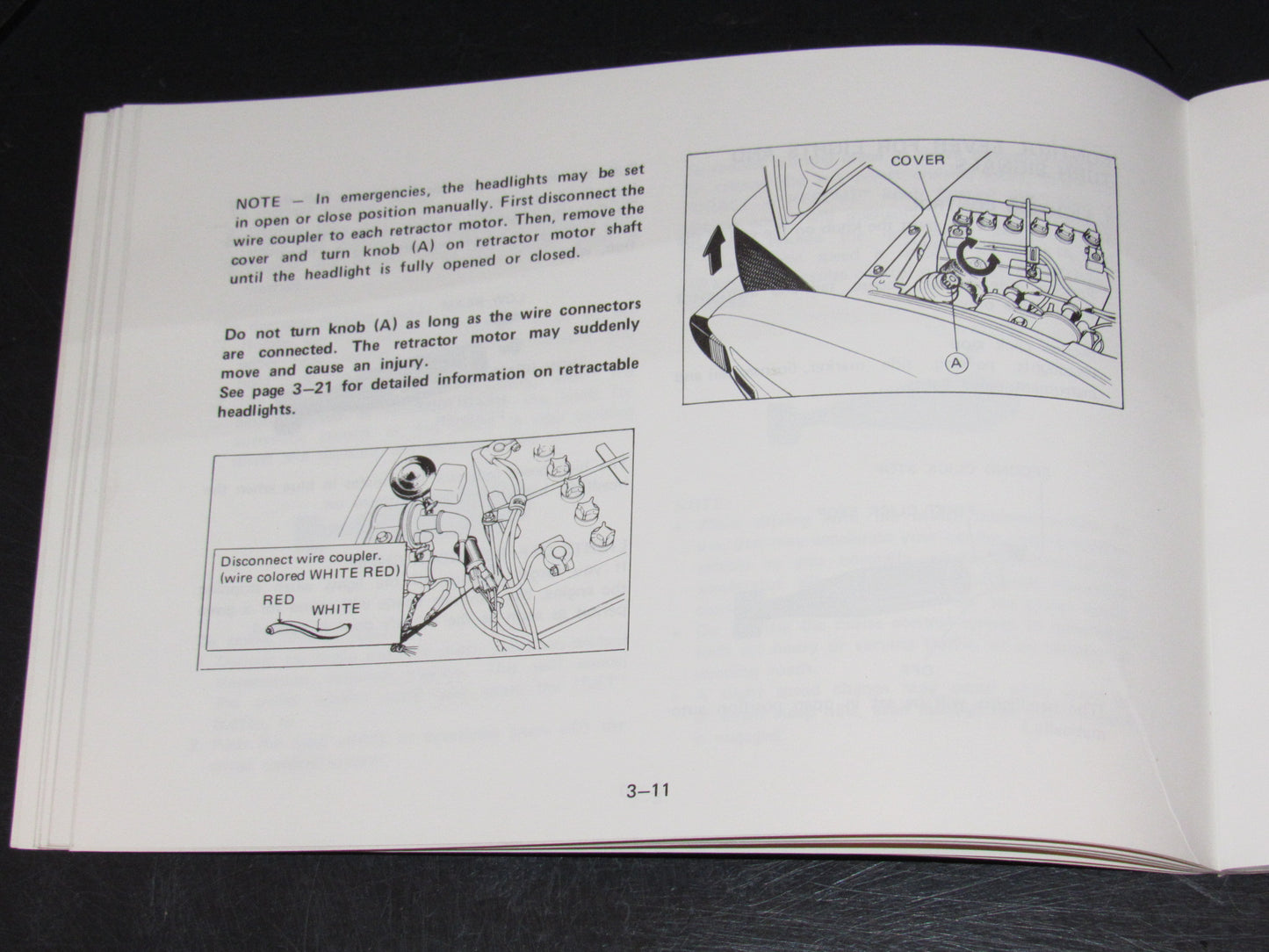 Mazda RX7 (1981) Owners Manual