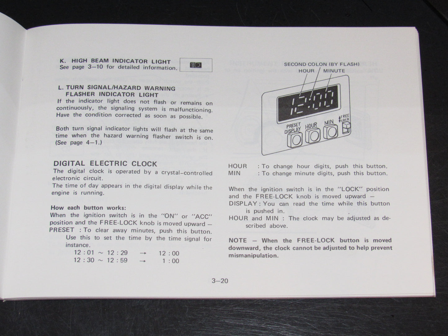 Mazda RX7 (1981) Owners Manual