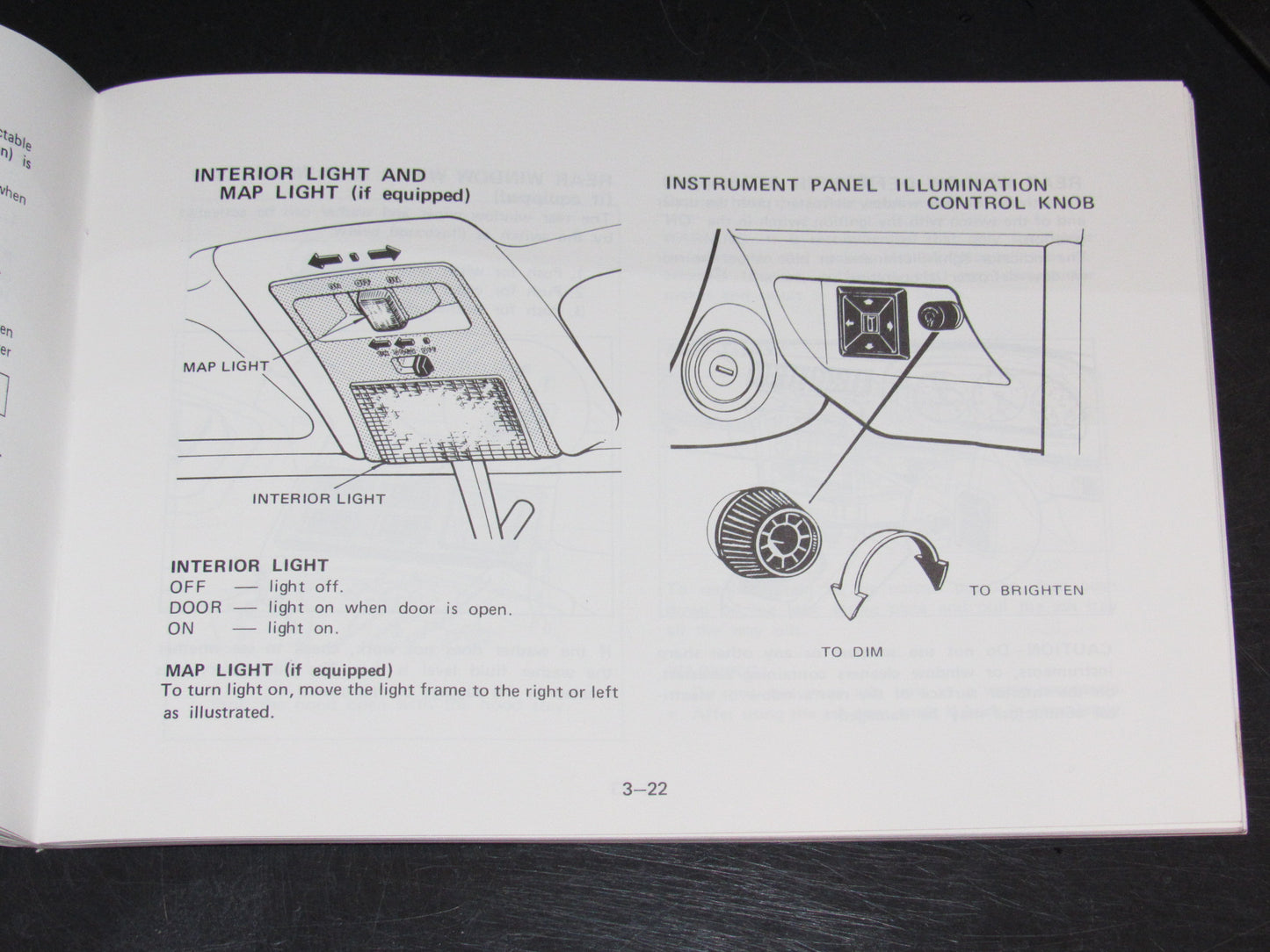 Mazda RX7 (1981) Owners Manual