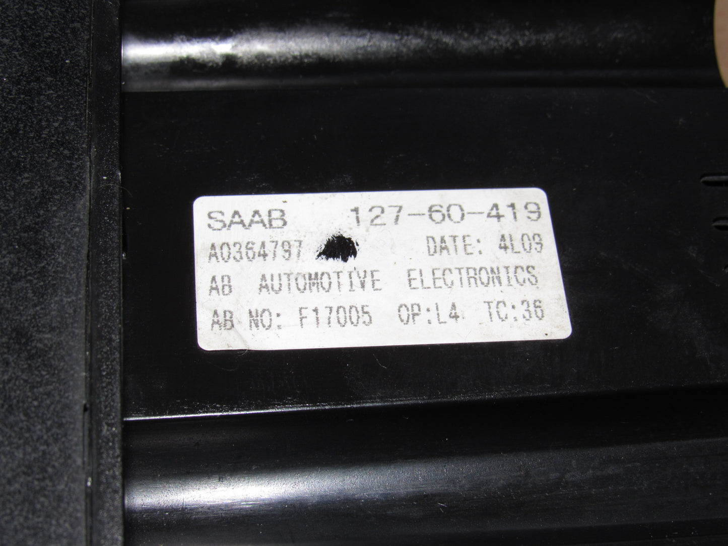 99 00 01 02 03 04 05 Saab 9-5 OEM HVAC Temperature Climate Control Unit