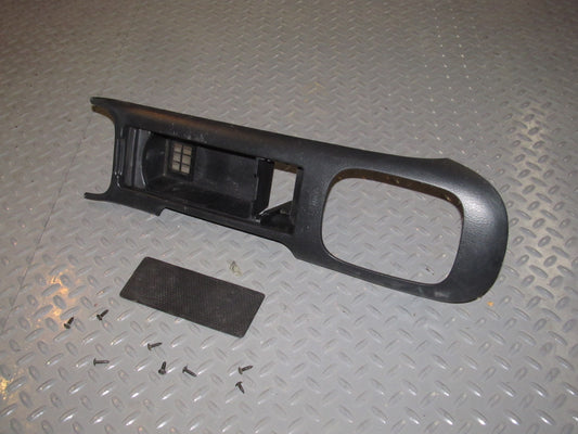 97 98 99 00 01 Honda Prelude OEM Center Console Shifter Bezel Cup Holder - M/T