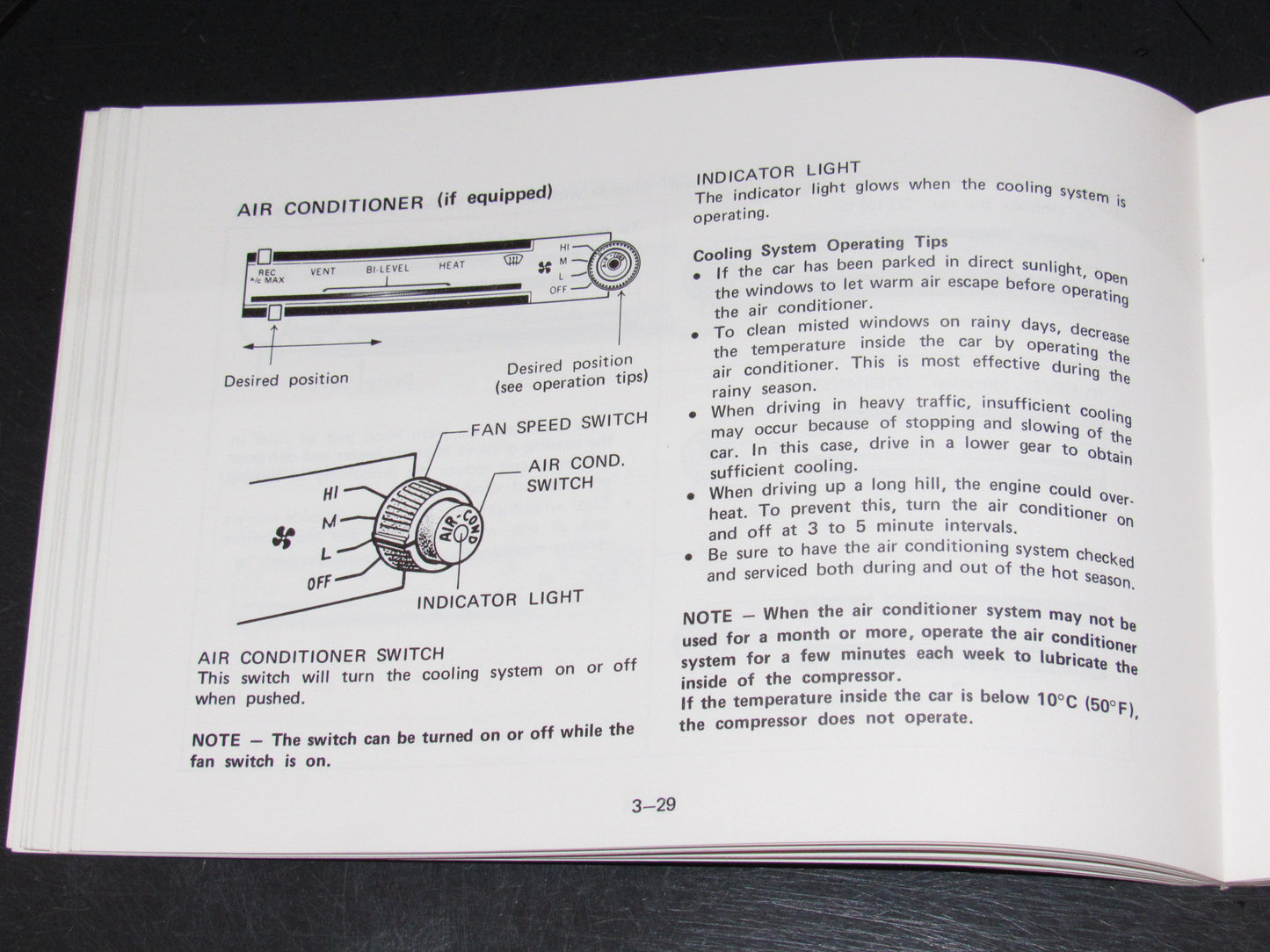 Mazda RX7 (1981) Owners Manual