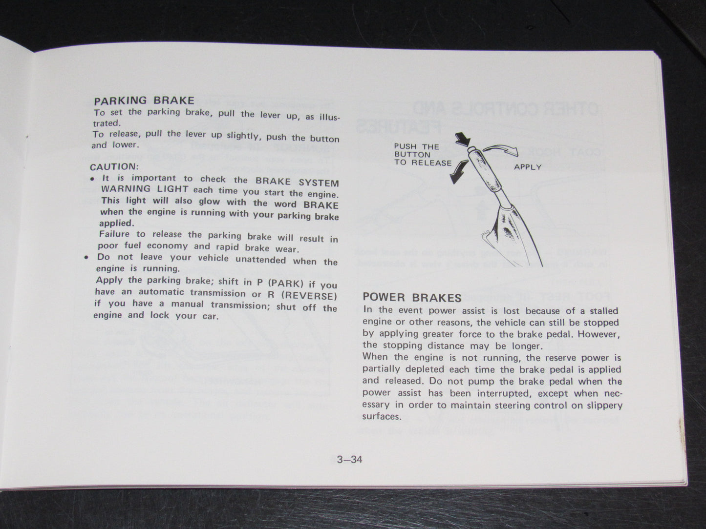 Mazda RX7 (1981) Owners Manual