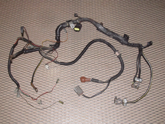 89 90 91 Mazda RX7 OEM M/T Battery Starter Cable Wiring Harness