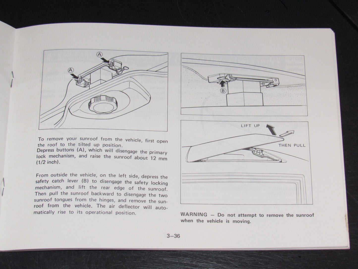 Mazda RX7 (1981) Owners Manual